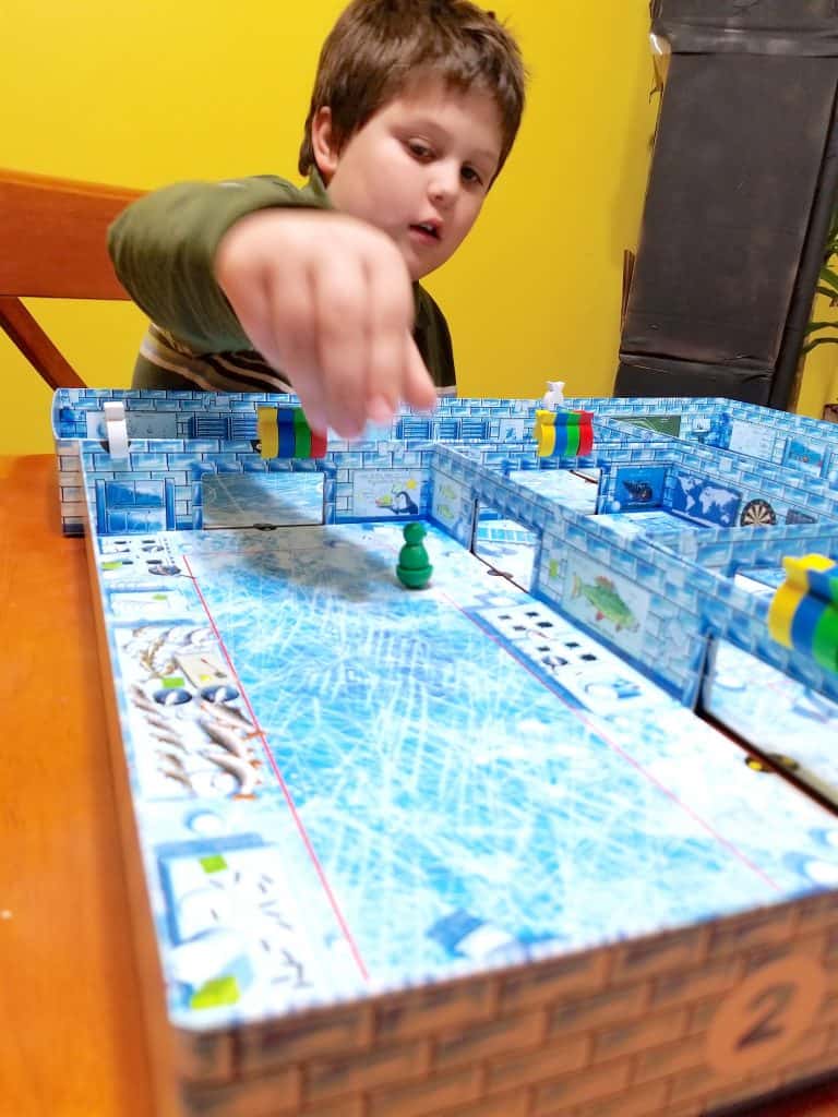 New Box in a Box Family Game: Ice Cool Board Game by Brain Games