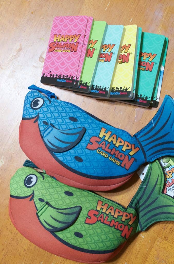 Fun Family Game Night with the Happy Salmon Game Review