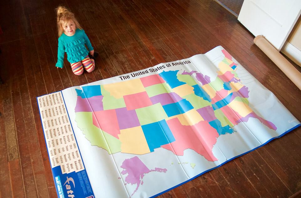 Ways to Use an Interactive Fathead USA Map Decal for Learning