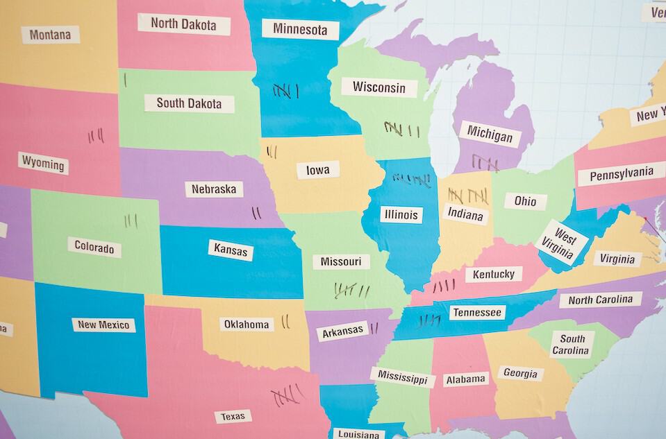 Ways to Use an Interactive Fathead USA Map Decal for Learning