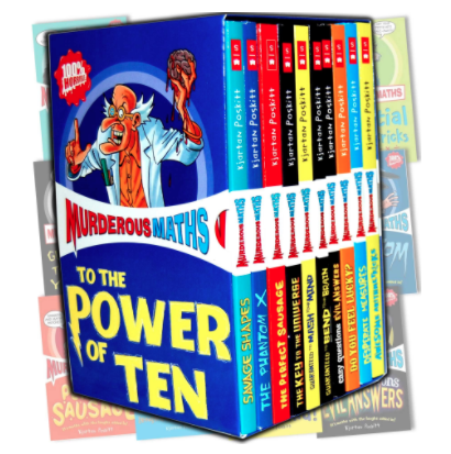 Murderous Math Book set for kids