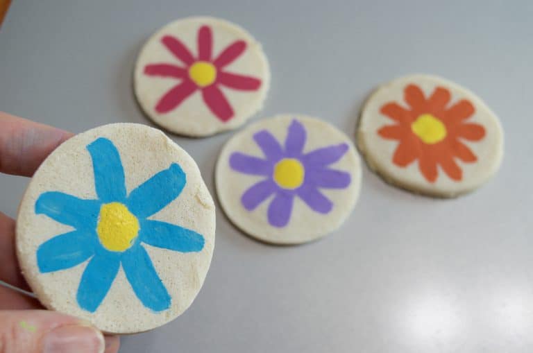 Salt Dough Recipe Flower in my Pocket (Mother's Day Activity)