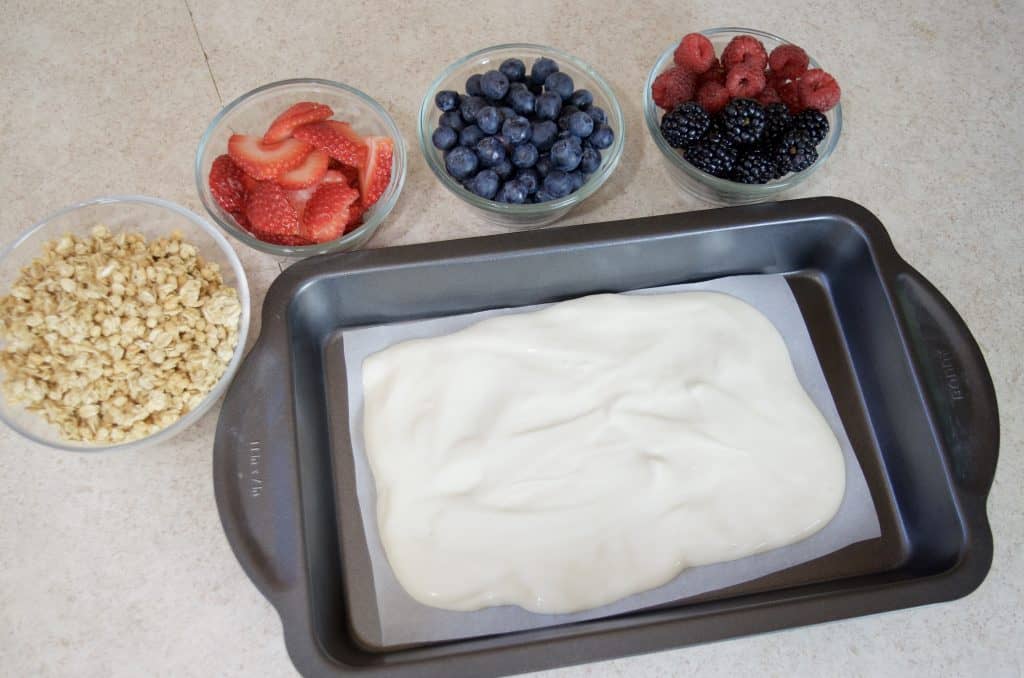 How to Make Kid Friendly Fruit Yogurt Bark Recipe