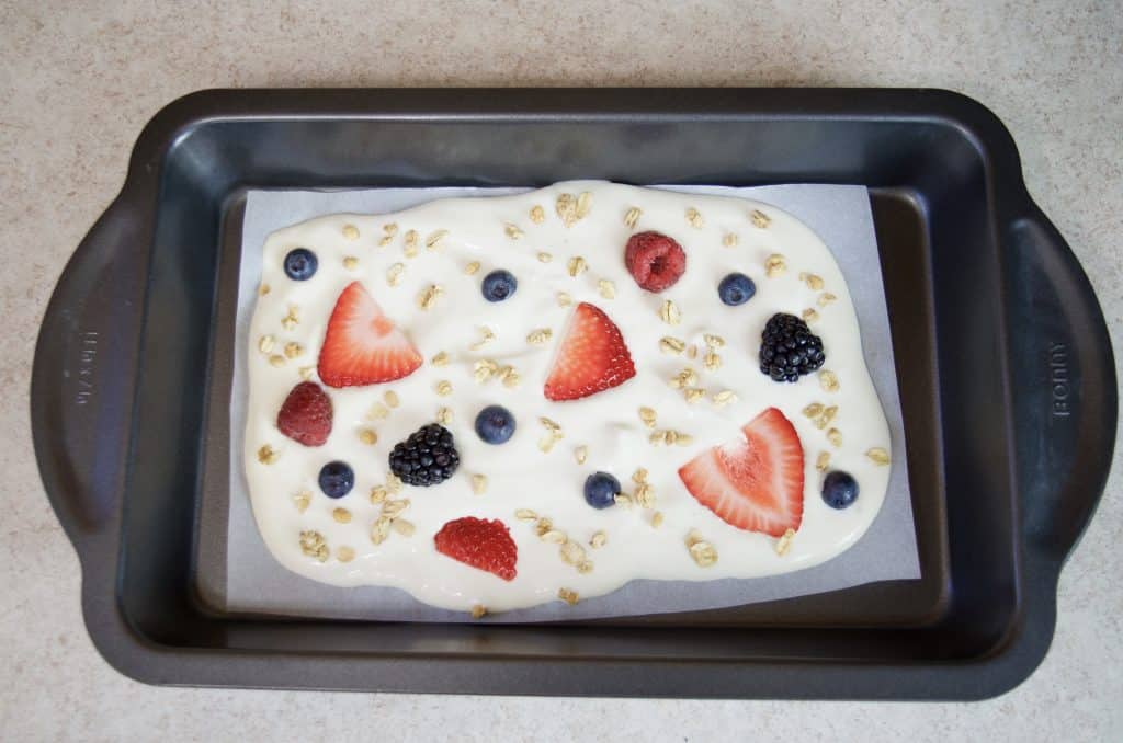 How to Make Kid Friendly Fruit Yogurt Bark Recipe