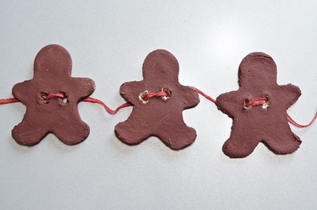 Salt Dough Recipe: Gingerbread Men Banner Sensory Decor