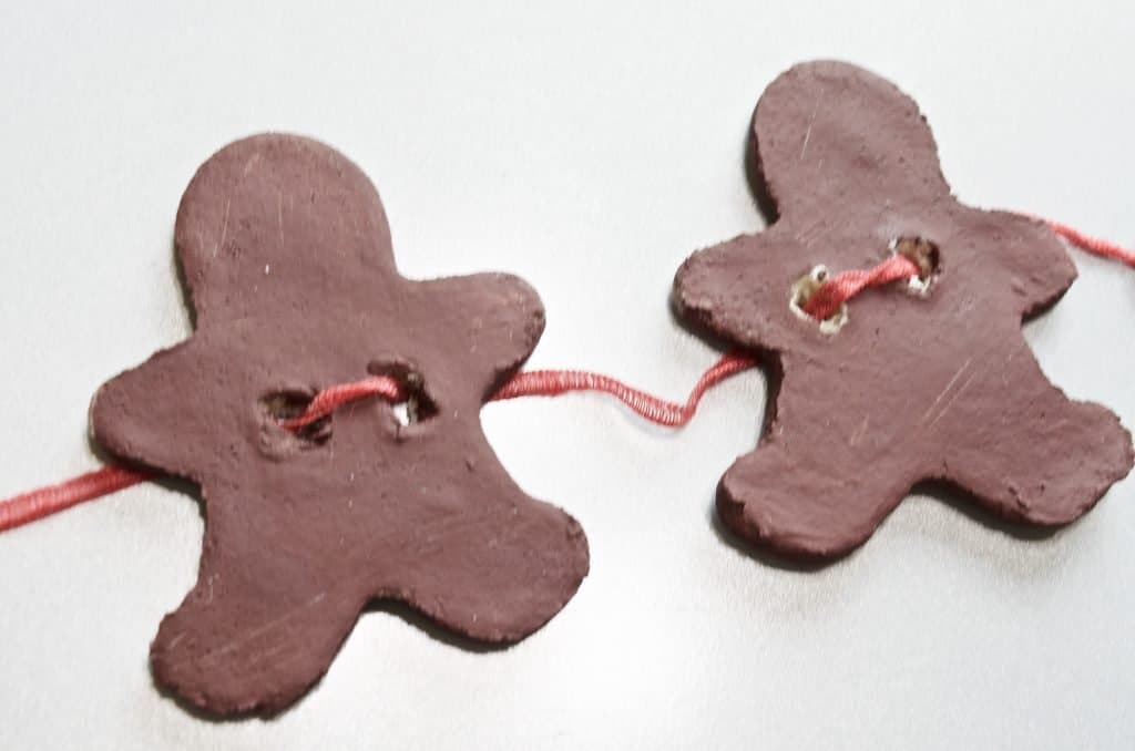 Salt Dough Recipe: Gingerbread Men Banner Sensory Decor