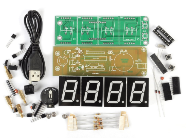 LED Digital Alarm Clock Kits 