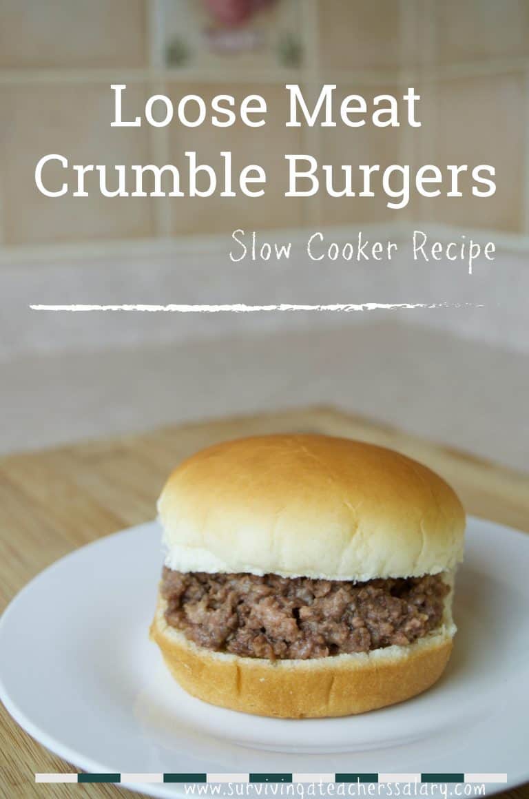 Slow Cooker Recipe Loose Meat Crumble Burgers Recipe Quick Dinner