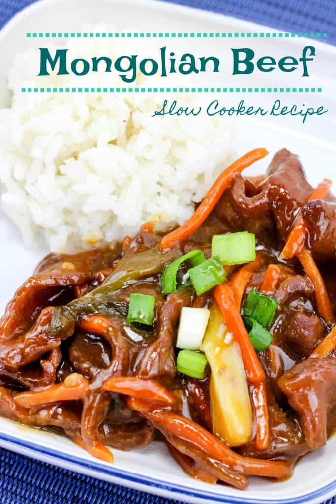 Slow Cooker Recipe: Mongolian Beef Dinner - Quick Meal for After School