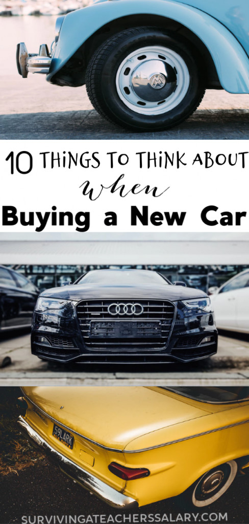 tips for buying a new car