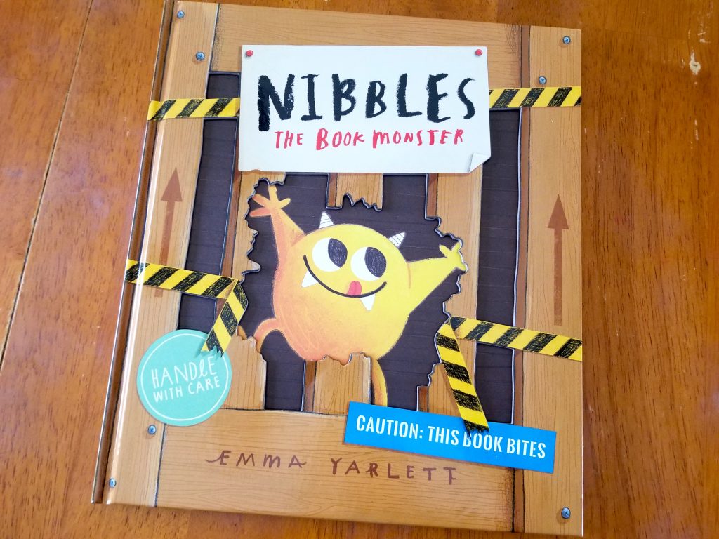 Nibbles the Book Monster children's picture book