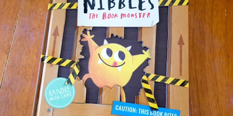 Nibbles the Book Monster children's picture book