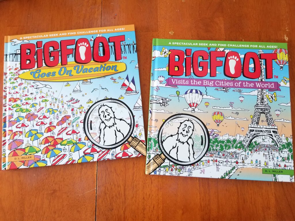 Bigfoot Travel Books children's picture book