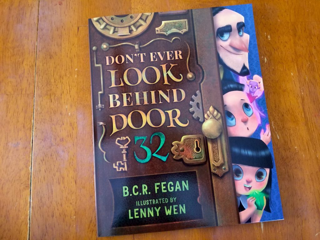 Don't Ever Look Behind Door 32 children's picture book