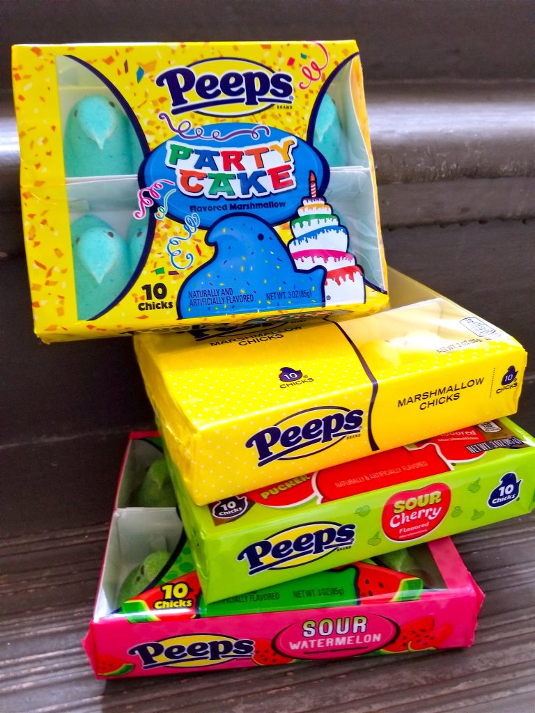 4 boxes of PEEPS Easter Candy