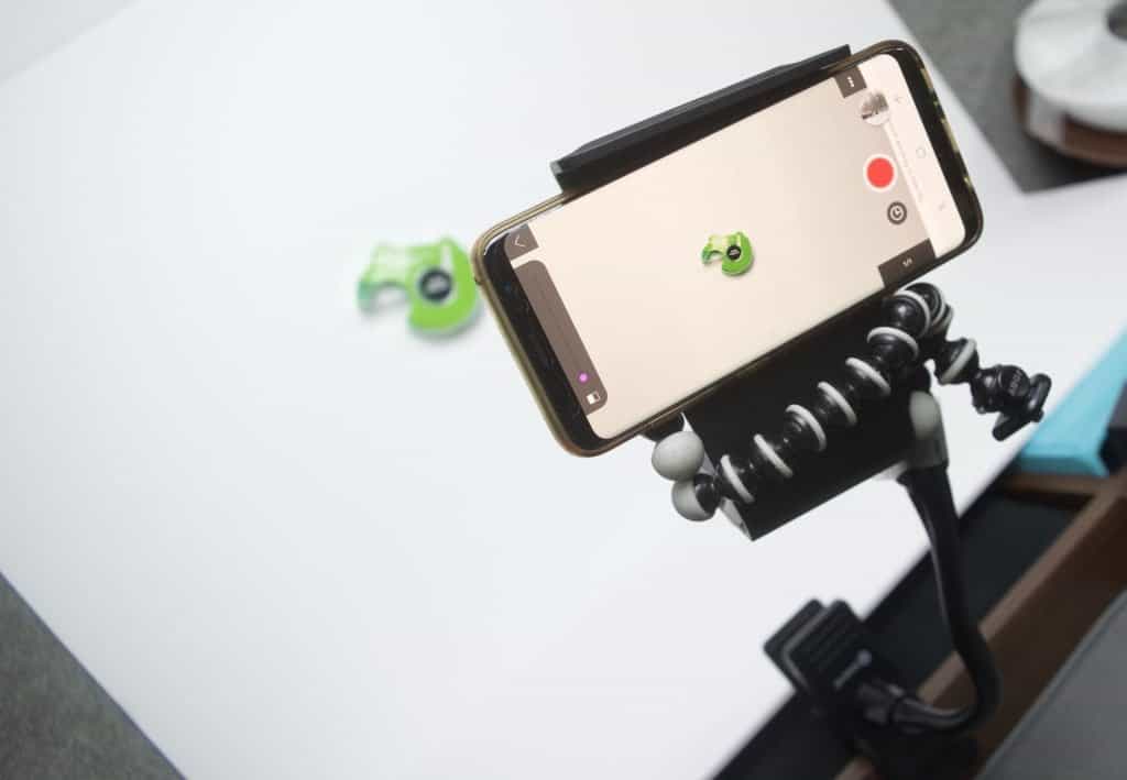 phone mount for stop animation video setup