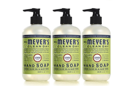 mrs meyers hand soap for the kitchen