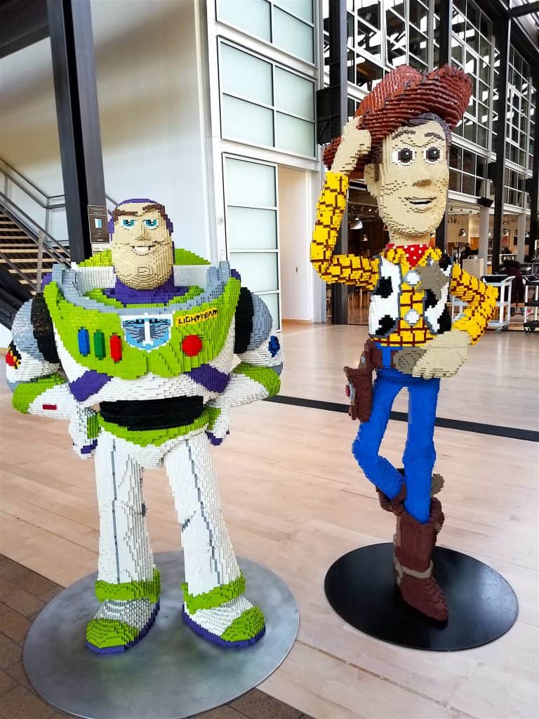 Toy Story Woody & Buzz at Pixar