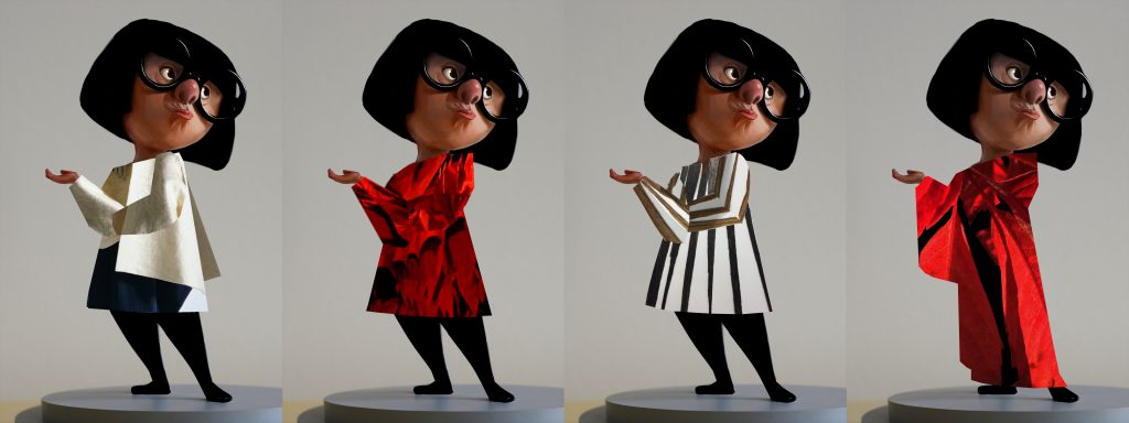 Incredibles 2 Concept Art for Edna Mode