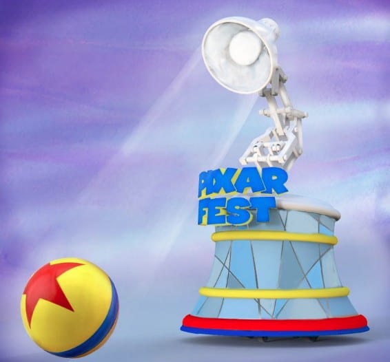 Pixar Ball & Luxo Lamp Float