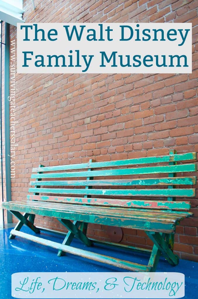 Walt Disney Family Museum Bench