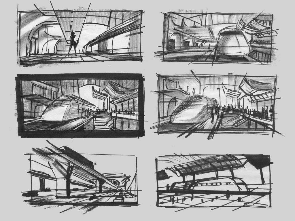 Incredibles 2 Elasticycle Concept art