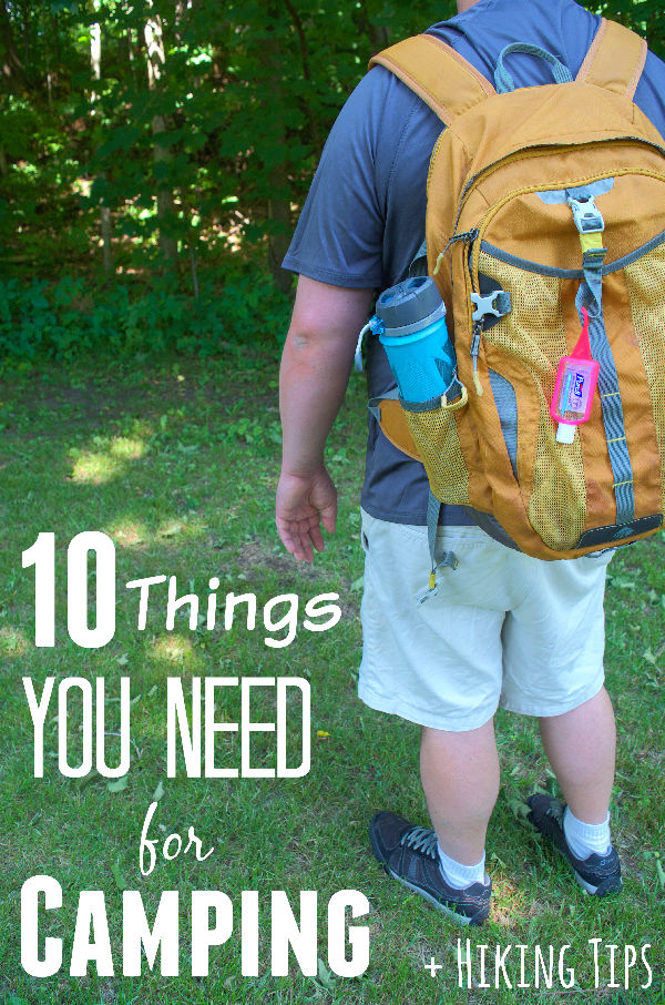 10 things for camping with kids