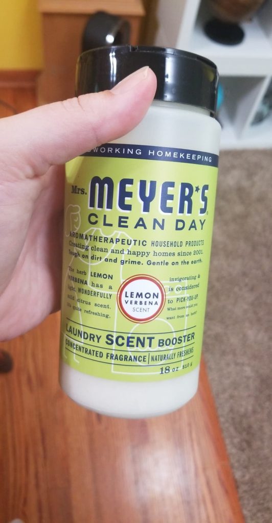 Mrs Meyers scented Laundry Booster