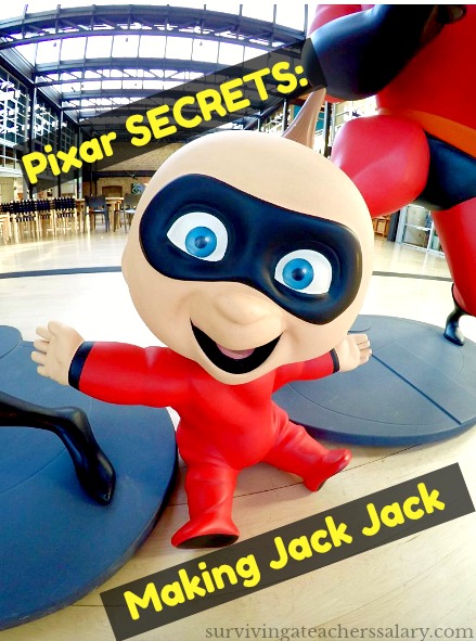 Pixar's baby Jack Jack from Incredibles