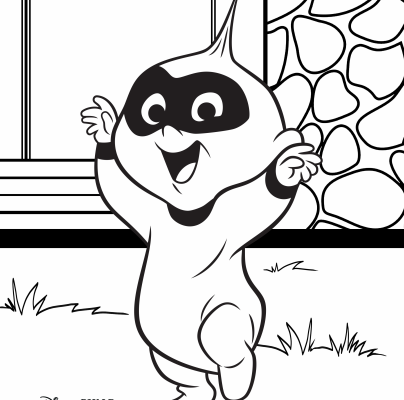 Jack Jack coloring page