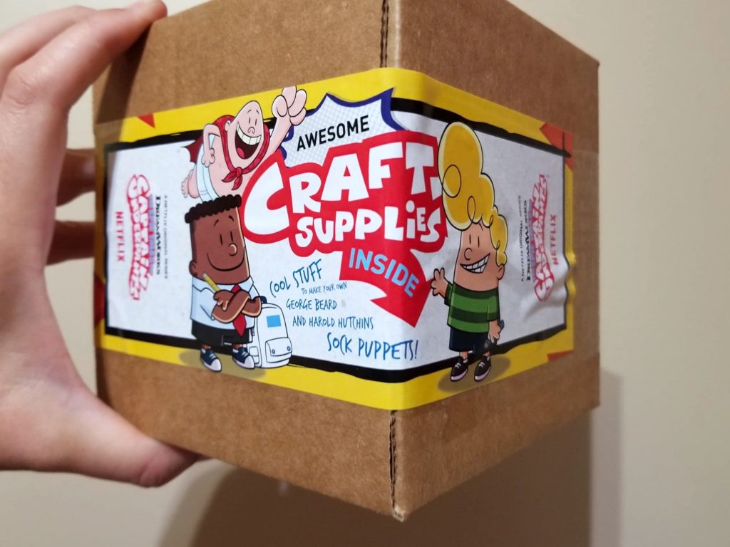 Captain Underpants craft set