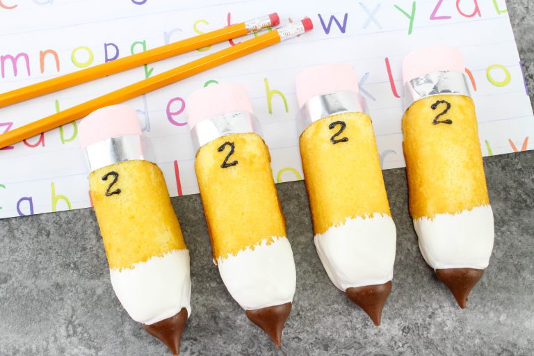 Back to School Pencil Twinkies Recipe for School Parties