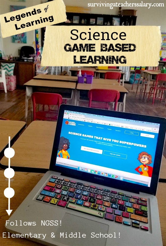 Interactive Science Game for the Classroom: Legends of Learning