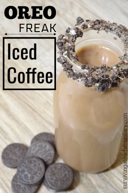 OREO Freak Iced Coffee recipe idea