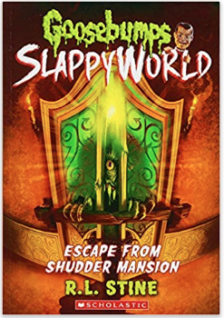 new R.L. Stine Goosebumps book Escape from Shudder Mansion