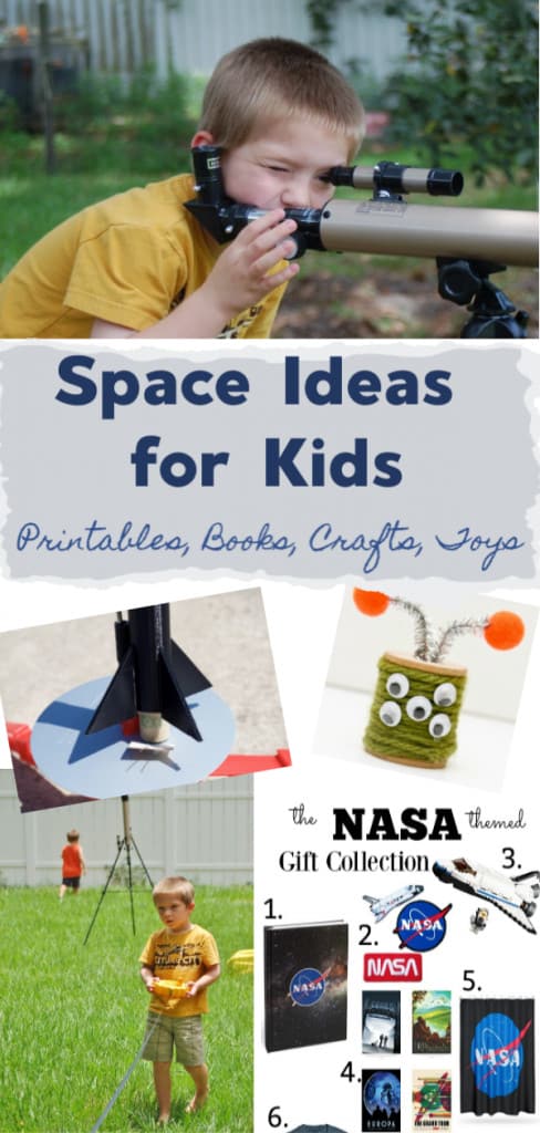 space ideas for kids, crafts printables