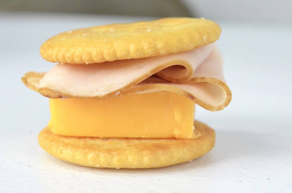RITZ Cracker with Cheese & Deli Meat