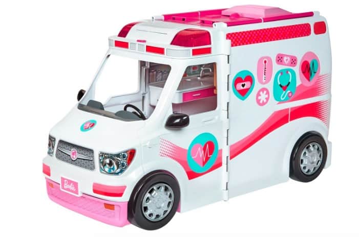 hot holiday toy Barbie Care Clinic Vehicle