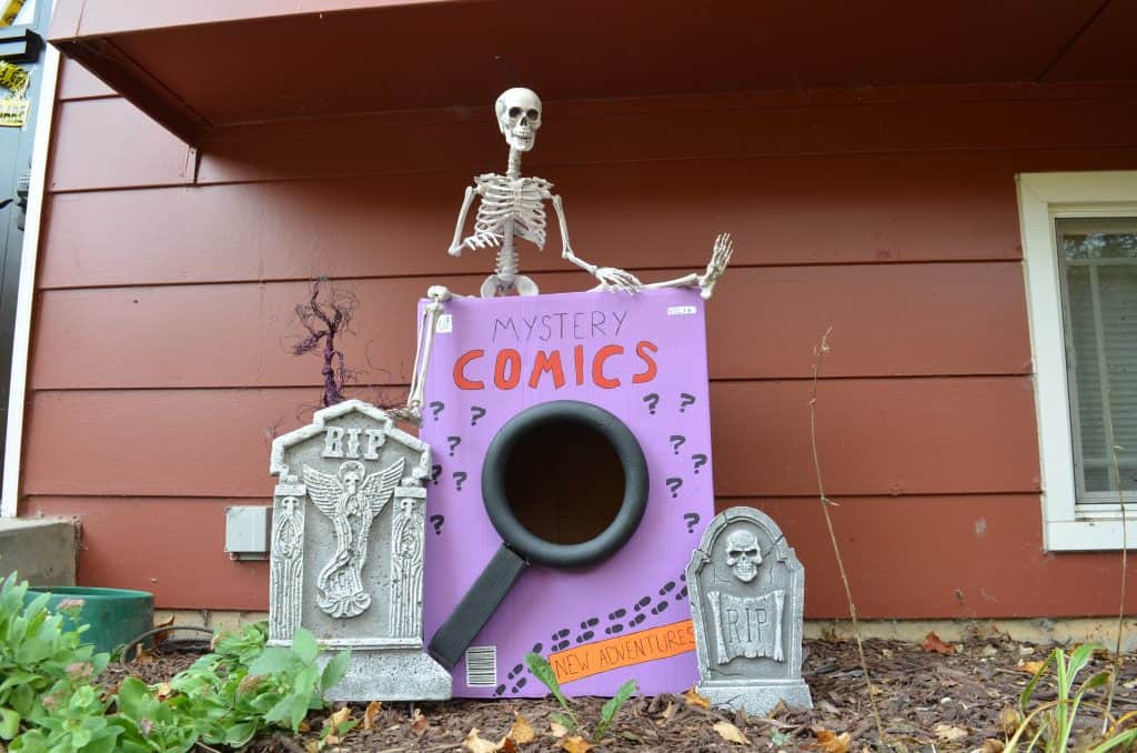 spooky diy comic book costume