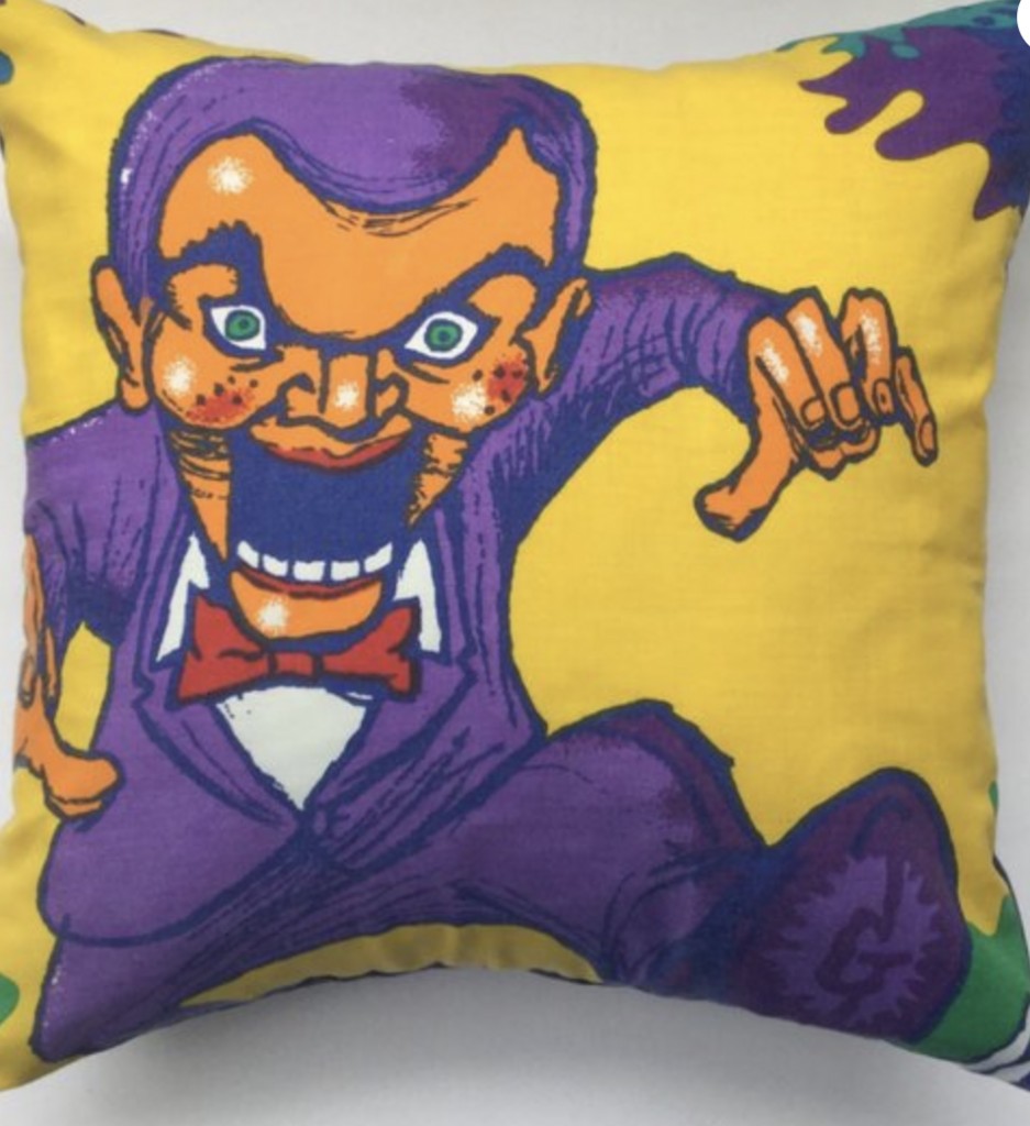 vintage Goosebumps pillow