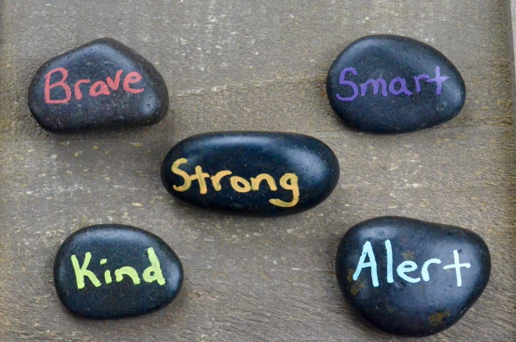 Be Kind kindness rock painting