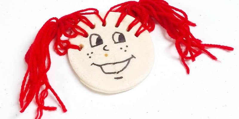 salt dough Pippi Longstocking