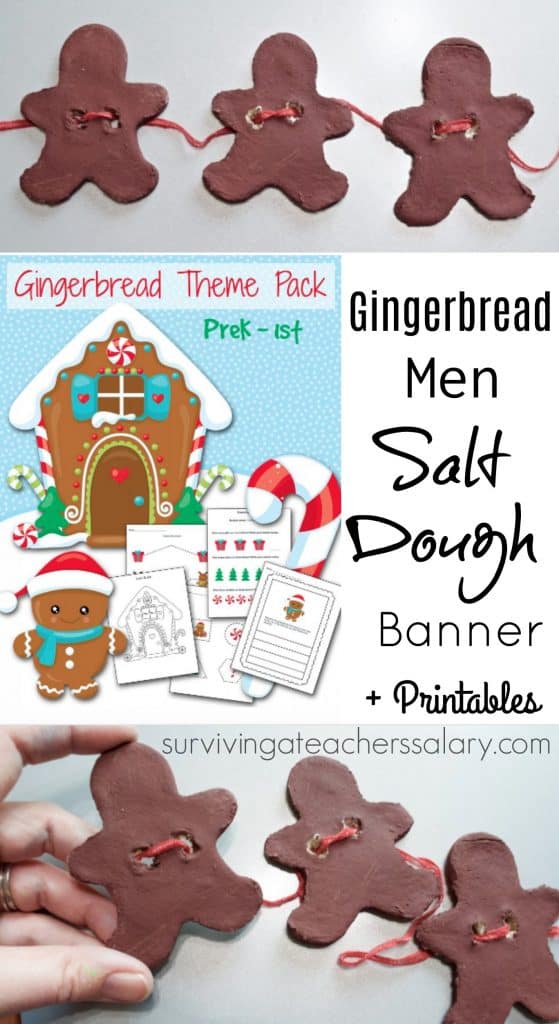 gingerbread men banner