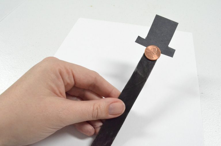Abraham Lincoln Penny President on a Stick Craft for President’s Day