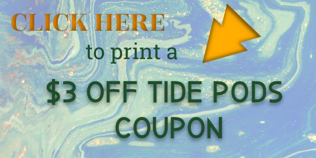 $3 off Tide Pods coupon