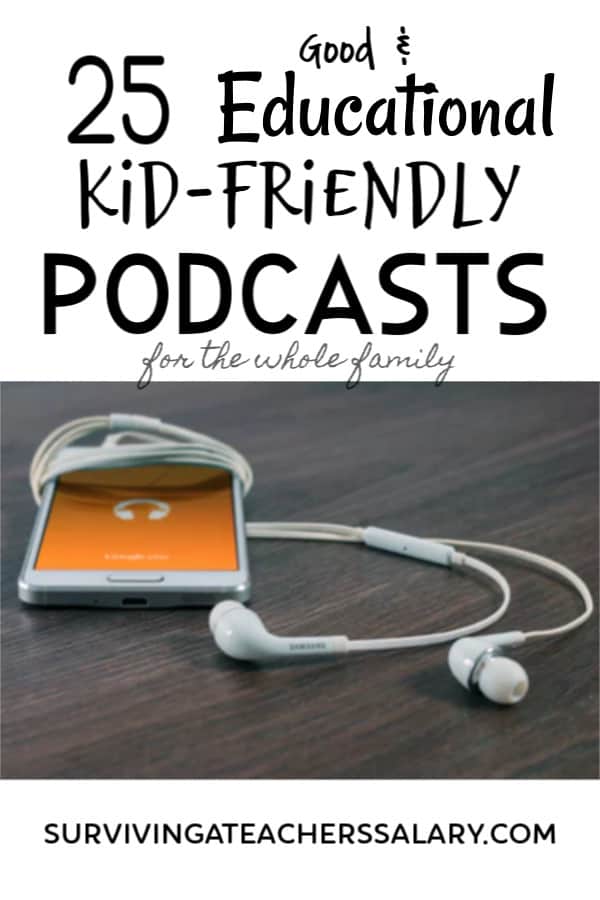 kid-friendly podcasts for the family