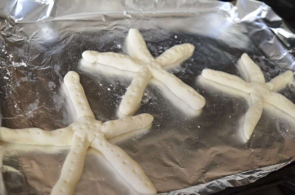 3 starfish salt dough