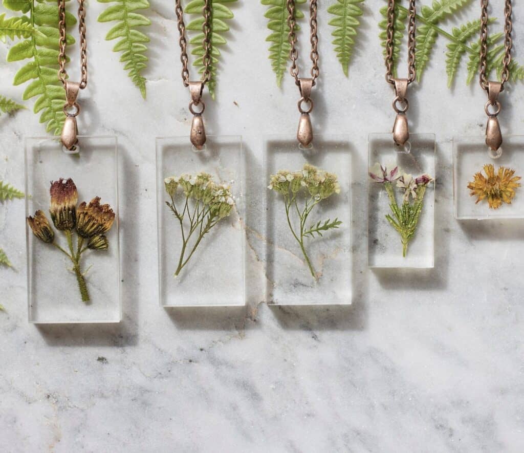 Nature Fern Necklace