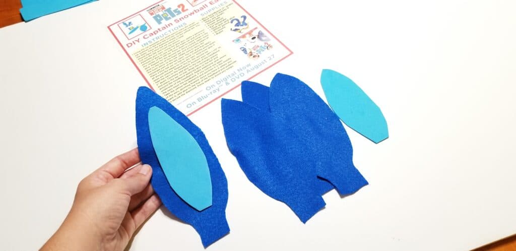 blue bunny ears craft tutorial