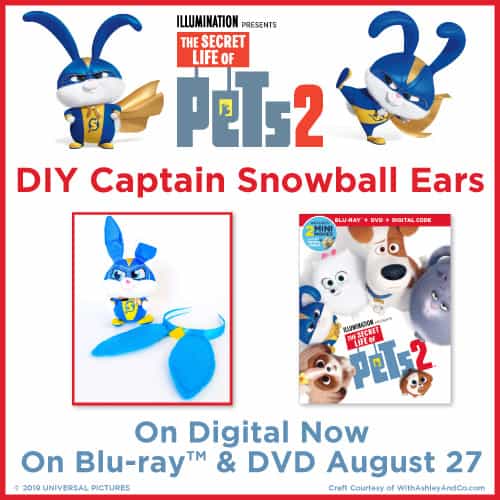 DIY Captain Snowball Rabbit Ears Craft
